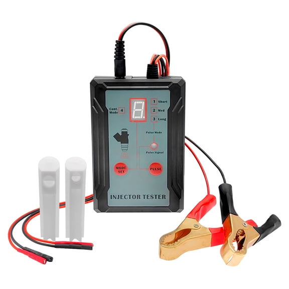 Rupoun Fuel Injector Tester Kit 12V/5V Switchable Cleaning Diagnostic Tool for Gasoline Vehicles[cite: 1]