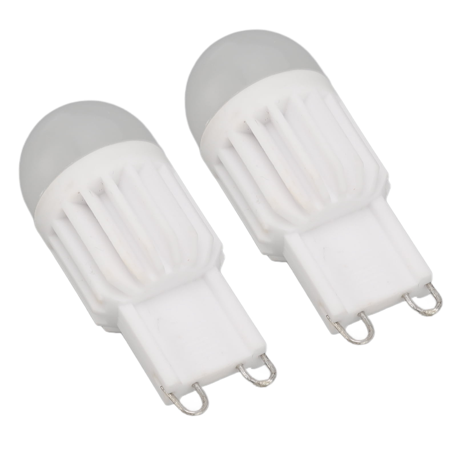 Rupoun G9 LED Light Bulbs, Dimmable 180LM 2W (20W Equivalent) 220V Halogen Replacement, Double Pin Base for Table and Wall Lamps, Chandeliers, 2-Pack (0.8 oz / 22.6 g)