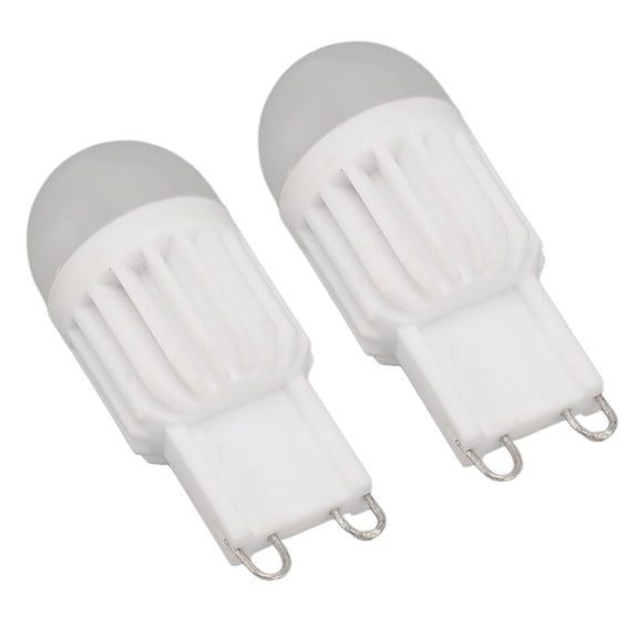 Rupoun G9 LED Light Bulbs, Dimmable 180LM 2W (20W Equivalent) 220V Halogen Replacement, Double Pin Base for Table and Wall Lamps, Chandeliers, 2-Pack (0.8 oz / 22.6 g)