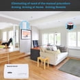 thumbnail image 1 of Rupoun GSM Wireless Home Security Smart Alarm System SOS Burglar Fire Gas Alert Sensor with 120dB Wired Siren Motion Detector Remote Control for Residential Commercial Safety (13.78 in / 35 cm), 1 of 9