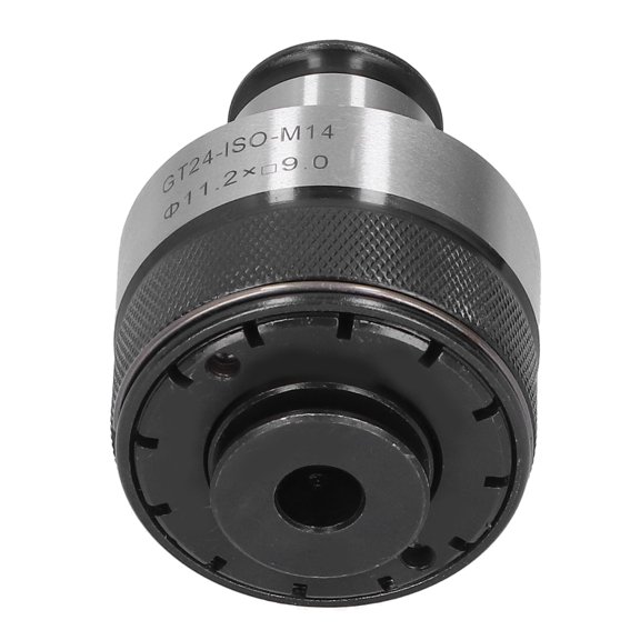 Rupoun GT24-ISO-M14 Tapping Machine Chuck Adapter High Speed Steel Straight Shank Torsion Overload Protection Quick Change Collet for Drilling Milling Boring Tools, 9.0x7.0x7.0 Inches