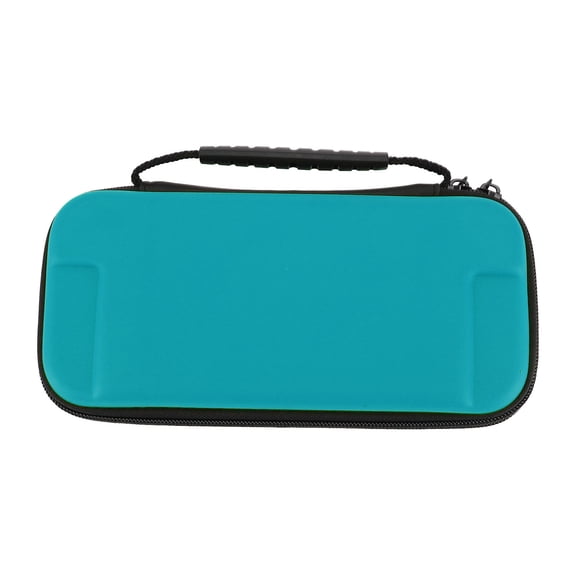 Rupoun Game Console Case Super Thin Portable Travel Carrying Storage Protective Cover for Nintendo Switch Lite with 10 Game Card Slots Lake Blue [9.4 inches / 23.9 cm]