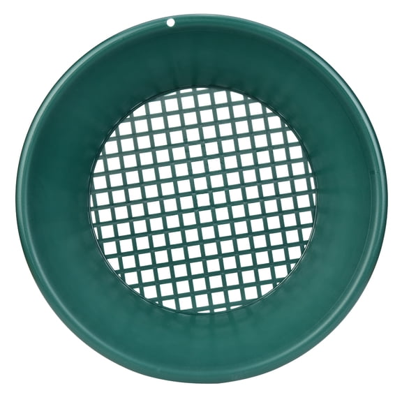 Rupoun Gold Pan Panning Classifier Mesh Screen Mining Sifter Metal Detecting Tool, 13.8 inches / 35 cm