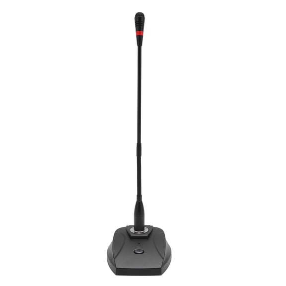 Rupoun Gooseneck Condenser Microphone XLR Connector Desktop Mic Cardioid Pickup for Lectures Conferences Video Meetings 18.11 inches / 46.00 cm