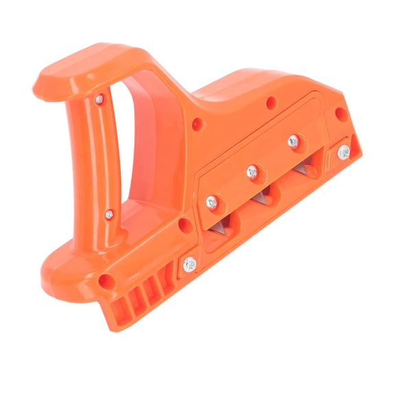 Rupoun Gypsum Board Edger Plane 60 Degree Bevel Angle Plasterboard Chamfer Fast Cutter Tool 9.84 inches / 25 cm Heavy Duty Hand Planer Set With 10 Replacement Blades And Box