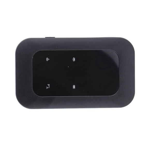 Rupoun H806 4G Portable WiFi Router Mobile Hotspot (3.94 inches / 10 cm) Built-in 2100mAh Battery Multifunctional High Speed Travel Network Router Black