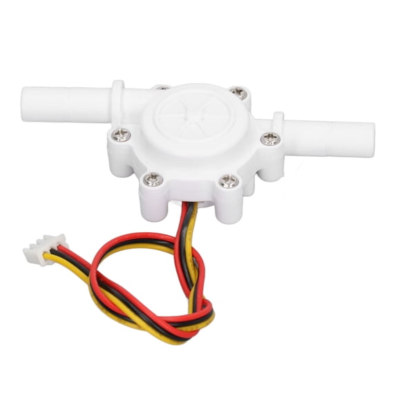 Rupoun Hall Flow Sensor Water Switch Flowmeter Fluid Meter DC3.5-24V 0.3-10L/min 9.84 inches / 25 cm 180 Degree G3/8
