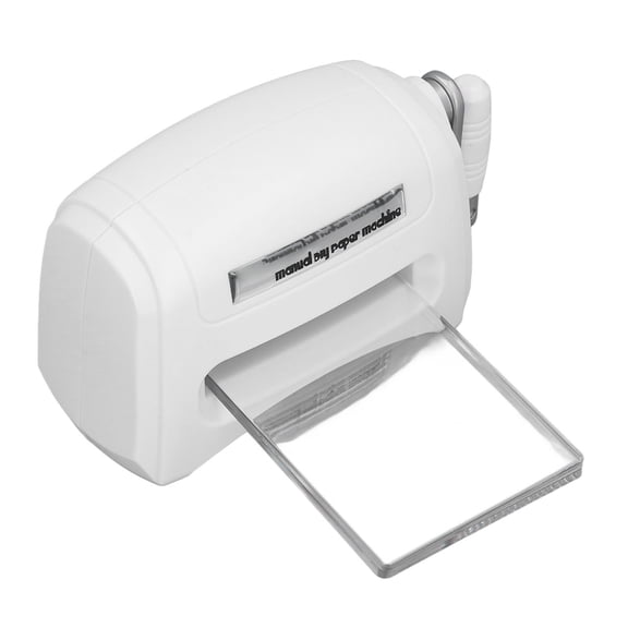 Rupoun Hand Embossing Machine, DIY Mini Manual Die-Cutting Machine for Paper, Card, and Leather Crafting, Scrapbooking Tool (8.66 x 5.9 x 3.54 inches)