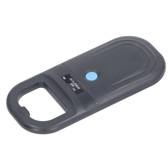 Rupoun Handheld Pet Tag Chip Scanner Animal ID Reader 134.2KHz ISO11784 85 FDX B EMID Rechargeable Portable Dog Cat Scanner 7.08 inches / 18 cm OLED Screen