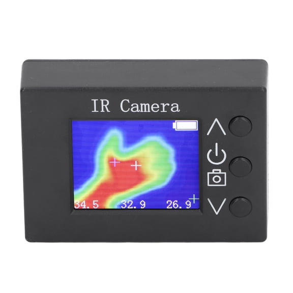 Rupoun Handheld Thermal Imager, 1.8 Inch TFT Screen (4.6 cm) Infrared Thermal Camera, 32x24 IR Sensor Resolution, -40 to 300 Degree Celsius Temperature Range for Industrial Component Inspection