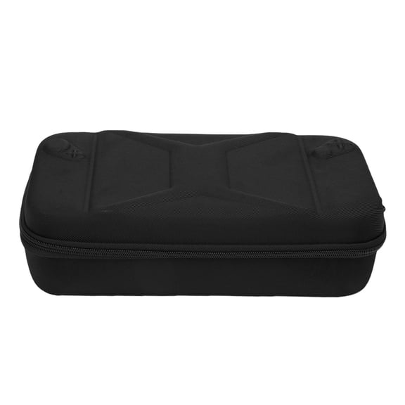 Rupoun Hard Carrying Case Fit for ROG Ally X Handheld Game Console Water Proof Shock Proof Large Capacity EVA Protective Storage Bag Accessories Case for 7 Inch 2025 Gaming Consoles Black