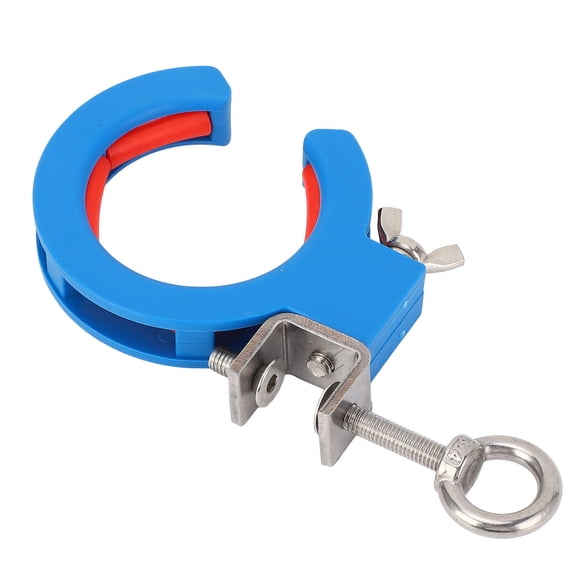 Rupoun Heavy Duty Cable Tray Roller 2.55 Inches / 65mm Stainless Steel Auxiliary Threading Wire Pulling Pulley Inside Outside Corner Guide Wheel Blue Material Handling Equipment