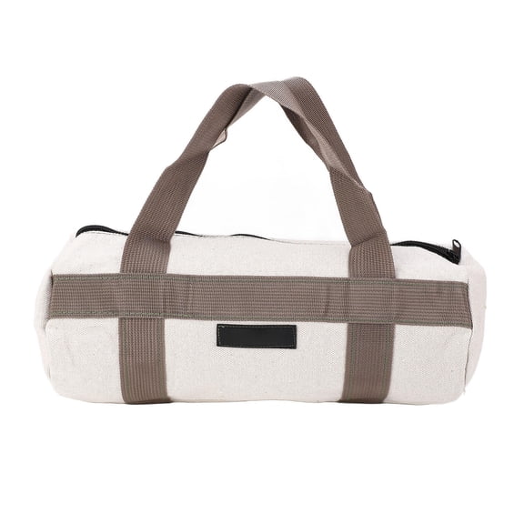 Rupoun Heavy‑Duty Canvas Tool Tote Bag – 15” Large Capacity, Waterproof, Portable for Electricians, Mechanics & Garden Work