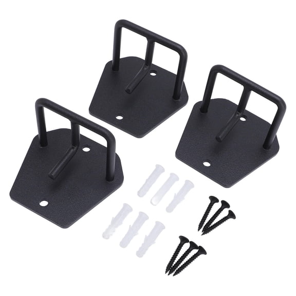 Rupoun HeavyDuty LShaped Wall Anchor  300lb Capacity, SpaceSaving Metal Hook for Resistance Bands, Battle Ropes & Home Gym Use