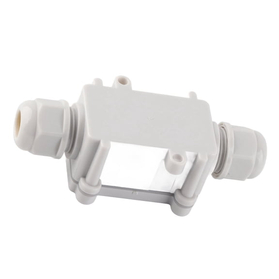 Rupoun IP68 Waterproof Outdoor 2 Way Electrical Cable Connector Junction Box 450V 24A, 6.7 inches / 17 cm Length