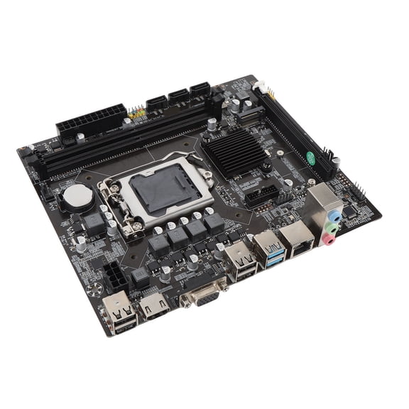 Rupoun ITX H110 Computer Motherboard DDR4 USB 3.0 M.2 NVMe Gaming Mainboard for LGA 1151 Socket, Supports 6th/7th/8th/9th Gen Core Processors, VGA DisplayPort (10.24 inches / 26 cm)