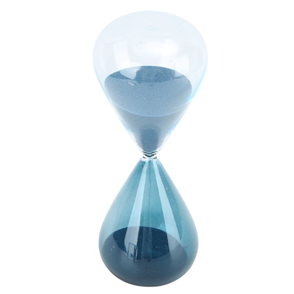 Rupoun Innovative Cone Shape Unique Sand Clock Timer High Borosilicate Glass 10 Minute Birthday Gift Home Table Desk Ornament Small Size 6.7 Inches Perfect for Office And Living Room Decor