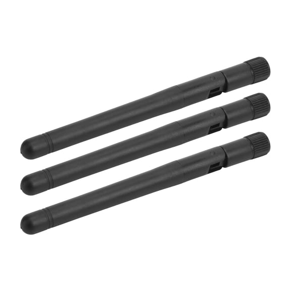 Rupoun JB-2.4G/5.8G-008 Dual Frequency WiFi Router Foldable External Antenna for Security Alarm Smart Home Power Monitoring, 3 Pack