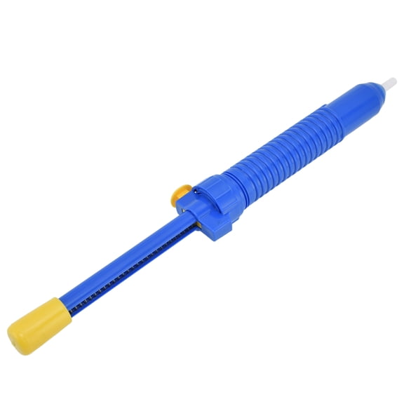 Rupoun JF-017 Powerful ABS Vacuum Tin Sucker Electric Desoldering Pump Removal Tool for Electronics Repair Welding Accessories Multi-Purpose 13 Inches / 330 mm Blue and Yellow