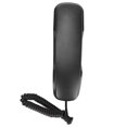 thumbnail image 1 of Rupoun KXT1043 Office Phone Multifunctional Energy Saving Retro Hotel Wall Phone with Buttons for Office Hotel Home Use, Redial and Mute, Black, 10.44 oz[cite: 1], 1 of 9