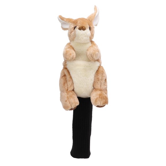 Rupoun Kangaroo Plush Golf Head Cover Soft, Stylish, MultiPurpose Wooden Club Protector