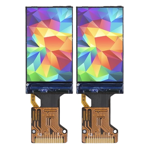 Rupoun LCD 1.08 inches Optoelectronic IPS Display Screen TFT 128x220 SPI Port Energy Saving Accurate Rapid Response Module / Pack of 2, 1.08 in / 2.74 cm
