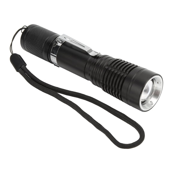 Rupoun LED Mini Flashlight Portable Aluminium Alloy IPX8 Waterproof Strong Light Diving Flashlight for Camping 5W (5.1 inches / 13 cm)