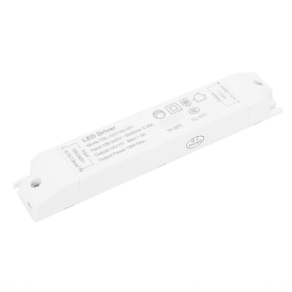 Rupoun LED Power Supply Adapter Transformer AC100V-240V to 12V 1.5A 18W Max TDL-12V1A5-001 Full Bridge Transistor Control Switch Premium LED Driver Adapter for Display Monitor Replacement