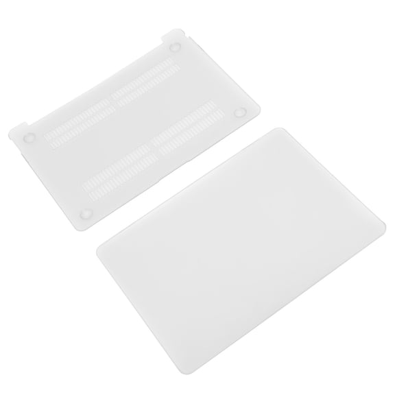 Rupoun Laptop Protective Case Thin Light Crystal Frosted Cover for Apple MacBook Air 13.3 inches / 33.8 cm Transparent