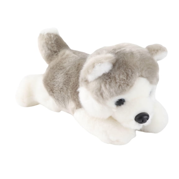 Rupoun Lifelike Husky Plush Toy  UltraSoft, Realistic Fur, Perfect Bedtime Companion & Gift for Dog Lovers