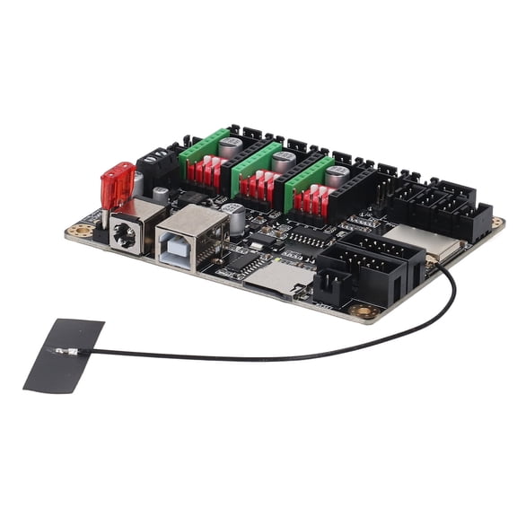 Rupoun MKS DLC32 V2.1 32-Bit ESP32 WIFI GRBL TFT Laser Engraver Control Board DIY Universal Mainboard with TMC2209 Stepper Motor Driver and Heat Sink 12-24VDC for Desktop CNC Carving Machine
