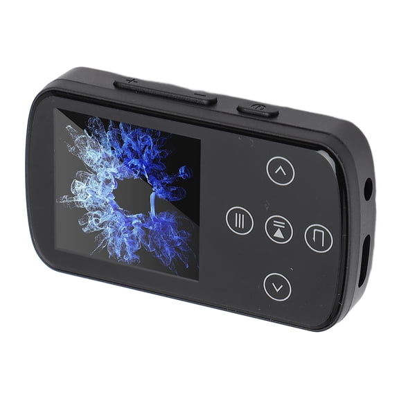 Rupoun MP3 Player with Clip Bluetooth 5.3 Support Up To 128GB Portable Music Player for Sports Running Without Small Memory Card 1.4 Inch Screen Built-in FM Radio Voice Recorder (2.36 inches / 6 cm)