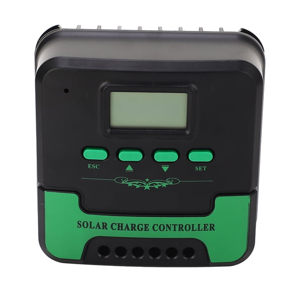 Rupoun MPPT Solar Charge Controller 20A LCD Screen Solar Panel Regulator 12V 24V Adaptive 5V 3A USB Output