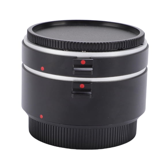 Rupoun Macro Extension Tube Adapter Ring Set for L Mount Cameras 12mm 24mm Metal Electronic AF Auto Focus Fits T SL CL TL TL2 SL2 Lumix S1 S1R S5 fp Close-up Photography Accessories Kit