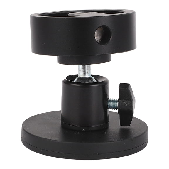 Rupoun Magnetic Mount for Mini Portable Adjustable Angle Dish Antenna Base Car Roof Mount Bracket Accessory, Aluminum Alloy Heavy Duty Bracket for Mini Satellite Dish, Easy Installation Single Pack
