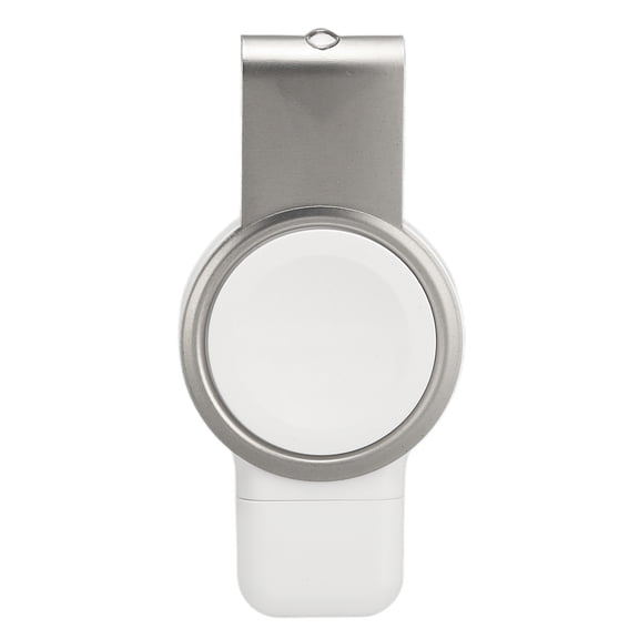 Rupoun Magnetic Watch Charger Wireless Portable Charging Dock Station Support USB C and USB A Input Interface Dual Connector Travel Power Accessories for IOS Smartwatch Series