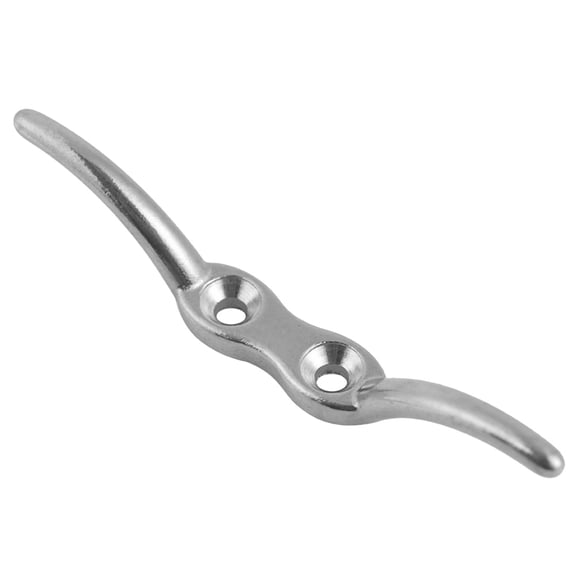 Rupoun Marine Boat Cleat Anchor Stainless Steel Yacht Dock Deck Base Fastener Accessory Small, 2.76 inches / 7 cm