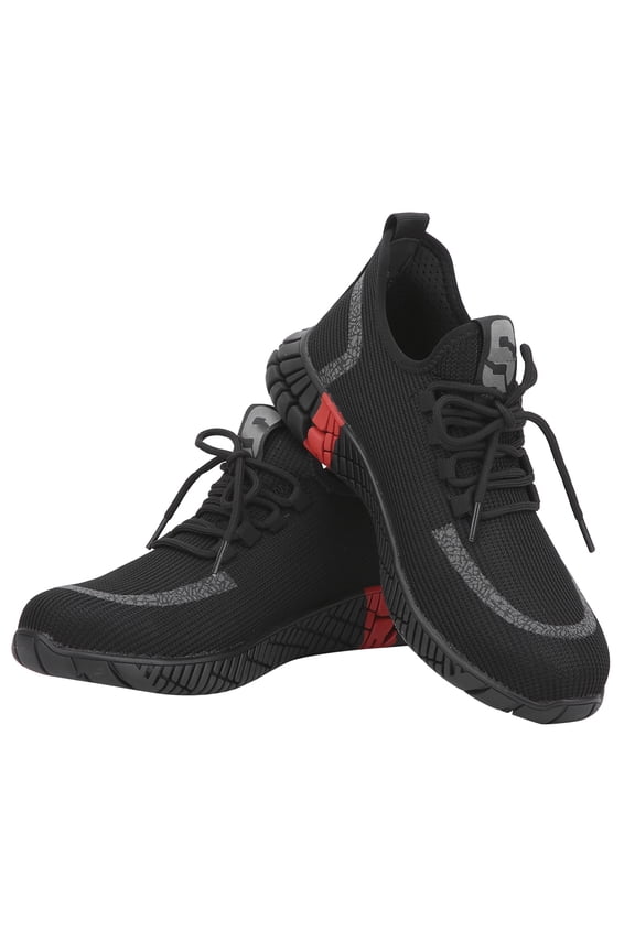 Men's Safety Shoes Construction Work Steel Toe Cap Sneaker Boots Breathable Working Wearing (US 10 / EU 45)