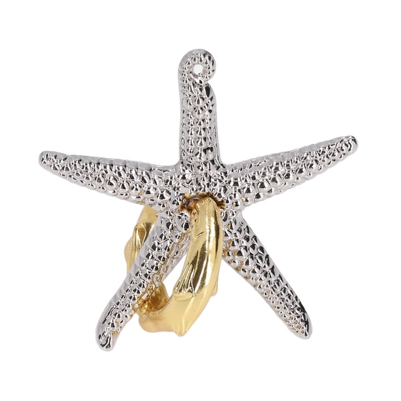 Rupoun Metal Intelligence Unlocking Toy Starfish Shape Educational Brain Teaser Puzzle Box for Adults Teens Logic Mind Game Assembly Magic