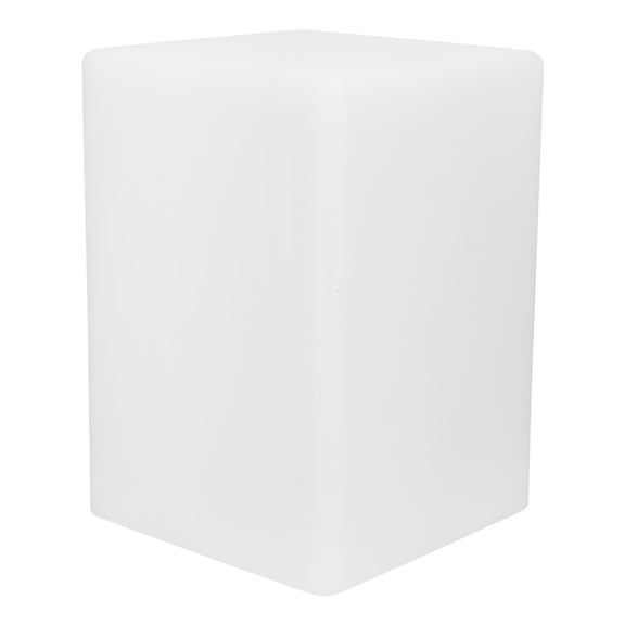 Rupoun Modern LED Desk Light Colorful Square Table Lamp 4.33 x 3.94 x 6.69 inches / 11 x 10 x 17 cm RGB Bedside Night Light with 24-Key Remote Control for Bedroom