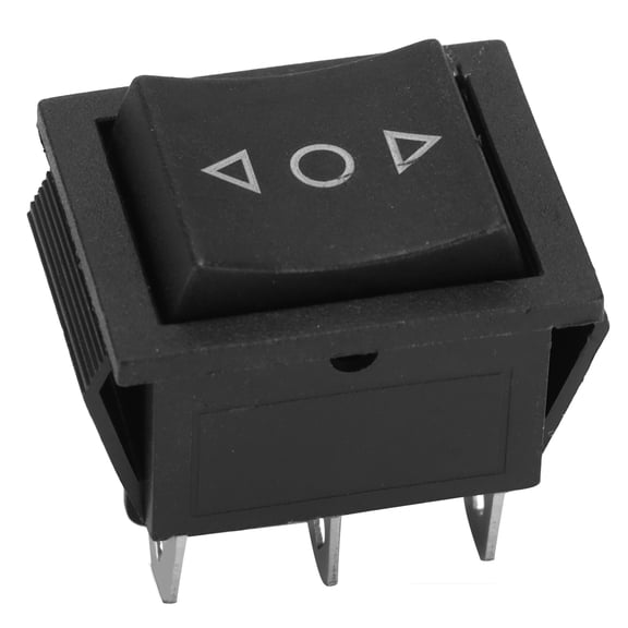 Rupoun Momentary 3 Position Rocker Switch On Off On 6 Pins Universal for Cars Motorcycles Boats Black [cite: 10]