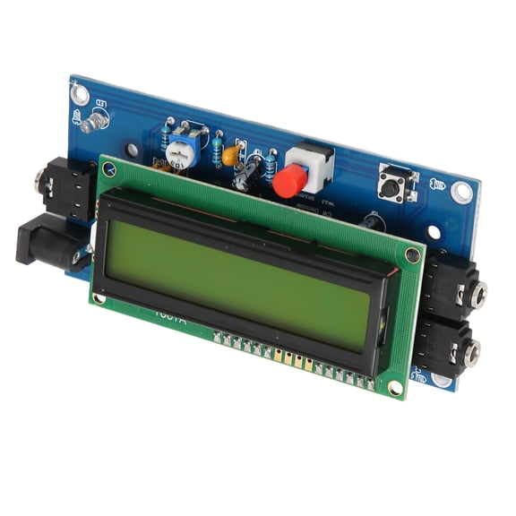 Rupoun Morse Code Reader Ham Radio Telegraph CW Decoder Translator LED Display DC7-12V 500mA PC Material Essential Communication Accessory For Amateur Radio Operators And Hobbyists