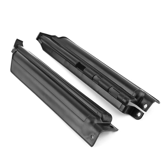 Rupoun Motorcycle Front Fork Slider Guards Protection Cover Plastic Replacement Fits For Kawasaki KLX650 KLX250R KDX250 KDX200 KLX250 Shock Absorbing Dirt Dust Resistance 2 Pcs Set Black