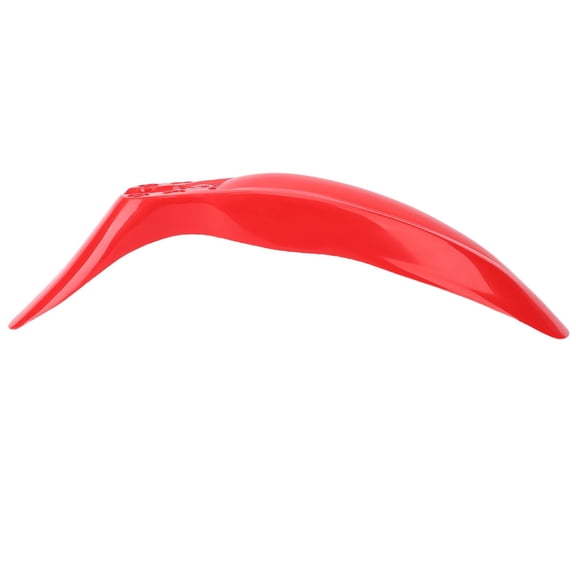 Rupoun Motorcycle Front Mudguard Plastics Dirt Bike Mud Guard Fender Protector Replacement for Kawasaki KLX 110 KX65 RM65 DRZ110 50-160CC Pit Motorbike Accessories, Red (20.47 inches / 52 cm)