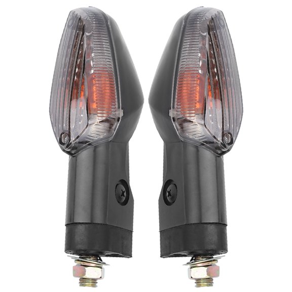 Rupoun Motorcycle Turn Signals Light Blinker Indicator Flasher Lamp Fit For Honda CBR250R 13-17 Aftermarket Replacement Parts Smoked Lens Black ABS Housing 1 Pair (7.09 inches / 18 cm)