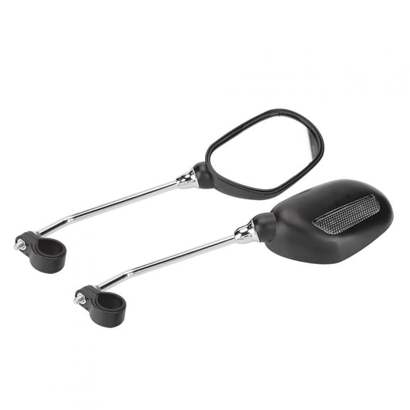 Rupoun Mountain Bike Handlebar Back View Mirror Pair 360 Rotation Safety Reflectors (3.0 x 4.3 inches / 7.5 x 11 cm)