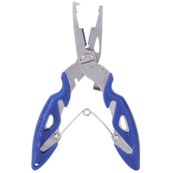 Rupoun MultiUse Fishing Plier  Line Cutter, Hook Remover, Compact Tongs & Scissors for All Fishing Lines