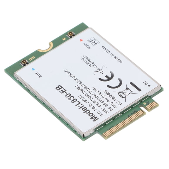 Rupoun Network Card 4G Module LTE FDD High Speed Computer Components Replacement Adapter for Thinkpad X280 X390 T480 T480s P52S T580 L480 L580 T490 T590 L490 L590 (5 inches / 12.7 cm)