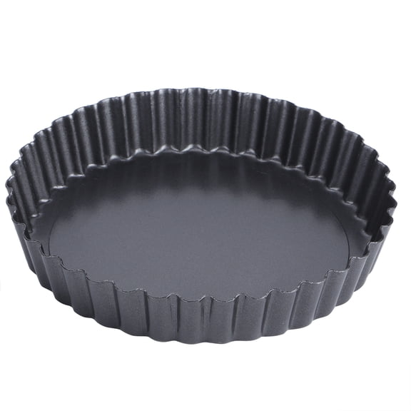 Rupoun Non-Stick Round High Carbon Steel Cake Baking Pan with Removable Bottom, Versatile Pie and Pizza Mold Kitchen Tool for Home Baking Enthusiasts, Durable and Easy to Clean (8 inches / 20.3 cm)