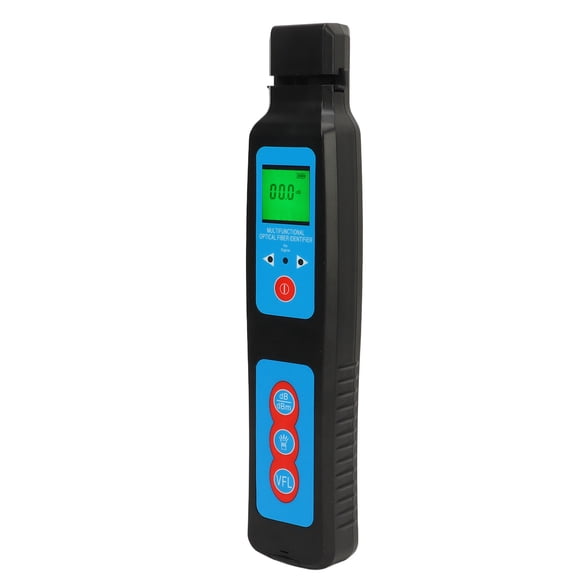 Rupoun Optical Fiber Identifier, 800-1700nm VFL Red Light Source with 10km Range, Handheld Optic Tester Detector for Universal Cables, CW 270Hz 1kHz Signal Recognition (10.2 inches / 26 cm)